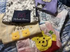 保育 11枚 エプロン まとめ売 ルルロロ リラックマ エルマー