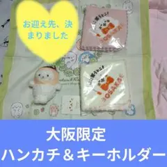 しろたん 大阪限定 タオルハンカチ ぬいぐるみセットのサムネイル