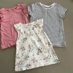 next ガールズ Tシャツ 3枚セット　80サイズ