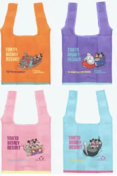 新作　東京ディズニーランド限定　エコバッグ　4種類コンプリート