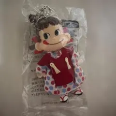不二家 ペコちゃん 着物姿 キーホルダー