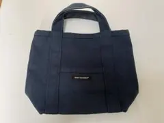 marimekko ネイビー キャンバストートバッグ