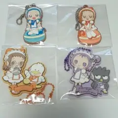 おジャ魔女どれみ　SANRIOコラボストラップ等　四点セット