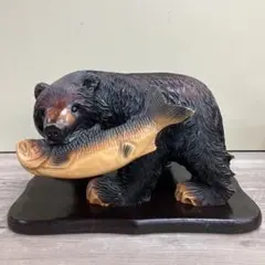 木彫り熊 清峰 大型 工芸品 Handmade wooden Bear 木彫り熊 清峰 大型 工芸品 Handmade wooden Bear - メルカリ