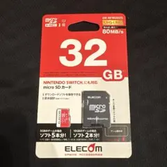 ELECOM 32GB microSDカード Nintendo Switch