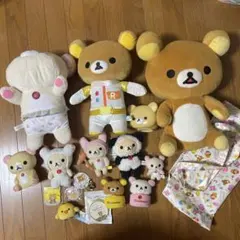 サンエックス 리락쿠마 코리락쿠마 キイロイトリ ぬいぐるみ マスコット