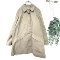 ユニクロ【+J】レディース コットンキャンバス ショートコート M ベージュ