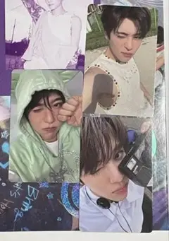 NCTWISH color photo 初回 限定 シオン 封入 トレカ セット