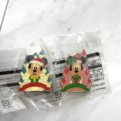 ディズニー ピンバッチ　2017クリスマス限定