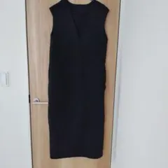 Classical Elf ノースリーブニットワンピース 黒　未使用品