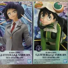 僕のヒーローアカデミア ヒロアカ 蛙吹梅雨 耳郎響香 フィギュアセット