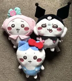 ちいかわ✕サンリオキャラクターズ BIGぬいぐるみ　3個セット