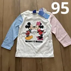【新品タグ付き】 95ミッキーマウス MICKEY Disney 長袖Tシャツ