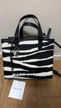 ゼブラショルダーバッグ マークジェイコブス MARC JACOBS トートバッグ