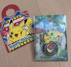 ポケモンセンター 限定 クリスマス トイファクトリーピンバッジ ピンズ 