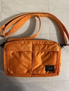 PORTER 80周年 限定カラー オレンジ ショルダーバック