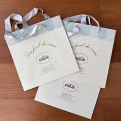 gelato pique ショップ袋 3枚セットのサムネイル