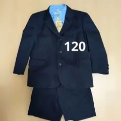 120A Arthurs ブラック フォーマル　スーツ4点 120cm