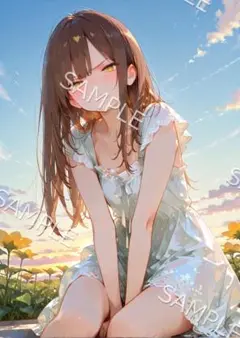 A4ポスター 巨乳 美少女 アニメ zzdrive- No.122 AIイラスト - メルカリ
