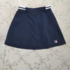 FILA ネイビー テニススカート ウエスト63のサムネイル