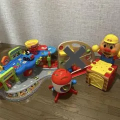 アンパンマン 知育玩具 4点セット ミッキーマウス くもん