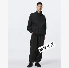 GU ウィンドプルーフシェルパンツ ブラック Mサイズ