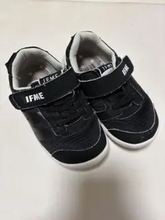 IFME ブラック スニーカー 子供靴 16.5cm キッズ