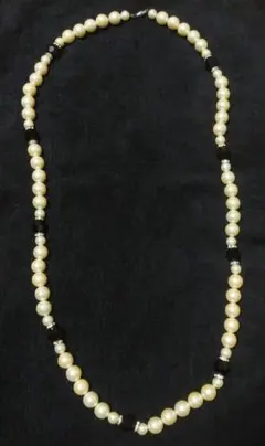 ネックレス　真珠風