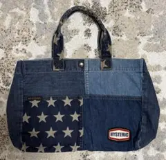 HYSTERICS デニムパッチワーク バッグHYSTERIC GLAMOUR