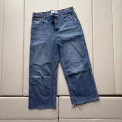 ZARA ワイドデニムパンツのサムネイル