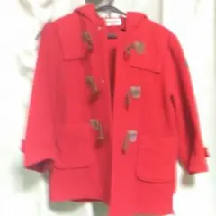 値下げ！ミキハウス　ダッフルコート（赤）