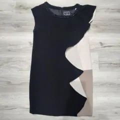 Diagram〈ダイアグラム〉ドレス ワンピース バイカラー〈S〉