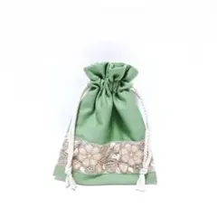 33.ハンドメイド　ミニ巾着袋