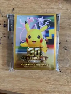 ポケモンカードゲーム デッキシールド プレミアム・グロス 30th