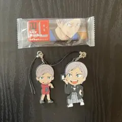 ハイキュー‼︎ 灰羽リエーフ ラバーストラップ 缶バッジ ３点セット