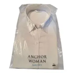 ANCHOR WOMAN PERSON'S 半袖シャツ ホワイト 11号