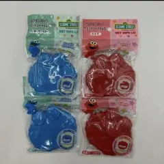 セサミストリート ウェットシートのふた 4個セット
