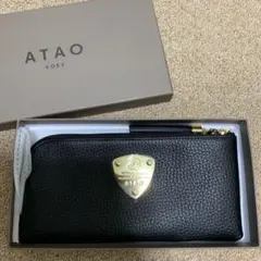 新品未使用　ATAO アタオ limo リモケリー　長財布 ブラック　左利きのサムネイル