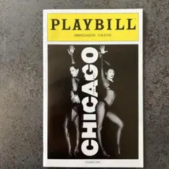 PLAYBILL CHICAGO