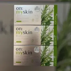新品未使用未開封　オンマイスキンハーブピーリング 　8p入りフェイス用　3箱