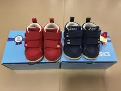 【美品】asics スクスク 12.5cm ハイカット　AMULEFIRST