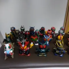 特撮ヒーロー フィギュアセット 36体