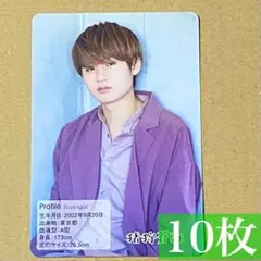 猪狩蒼弥 プロフィールカード 10枚セット