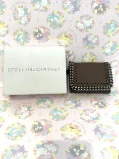 ステラマッカートニー ミニウォレット ブラウン 折り財布