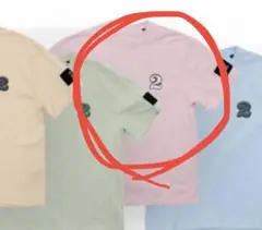 だいにぐるーぷ ロゴTシャツ ピンク XL ステッカー付き