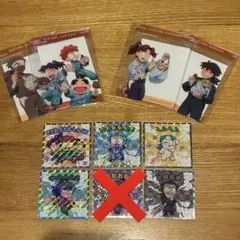 ファミリーマート 忍たま乱太郎 コレクターシール 5枚 クリアカードのおまけ付