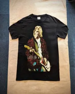 未使用 カート・コバーンxタケオキクチ Tシャツ 黒　Mサイズ　ニルヴァーナ 未使用 カート・コバーンxタケオキクチ Tシャツ 黒 Mサイズ