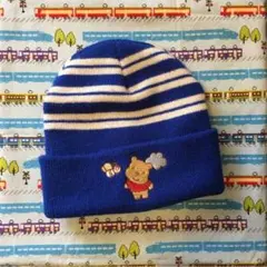 プーさんkidsニット帽❣️色違いも出品中❣️