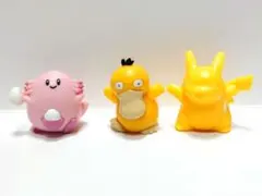 ポケモン 永谷園 ちびポケモデル ミニフィギュア コダック ラッキー ピカチュウ