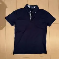 FUGA スパンコール ポロシャツ 2重襟 size44 - メルカリ